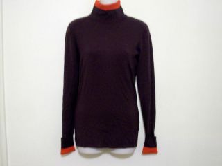 BEAUTIFUL KARL LAGERFELD FOR H&M MULTI COLOR TURTLENECK SWEATER SIZE S
