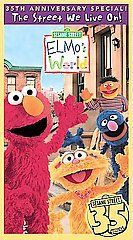  Elmos World Street We Live On35th Anniversary Special VHS 2004
