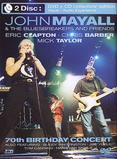 John Mayall The Bluesbreakers and Friends   70th Birthday Concert DVD 
