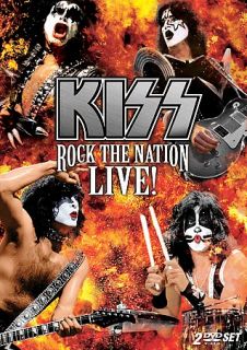 Kiss   Rock the Nation   Live DVD, 2005, 2 Disc Set