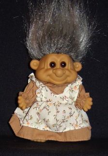 OLD LADY   GRANDMA Troll Doll 5 NEW   GRANNY   NANA Russ Troll Doll