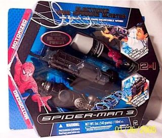 spiderman web blaster in TV, Movie & Character Toys