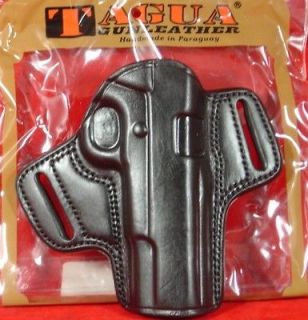 tagua black leather open top holster colt 1911 5 right