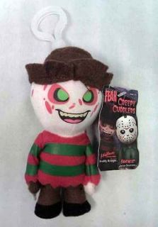 Nightmare on Elm Street   Freddy Krueger Mini Clip on Plush Doll NEW 