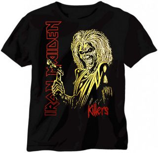 IRON MAIDEN   KILLERS   CLASSIC T SHIRT   EXCELLENT QUALITY