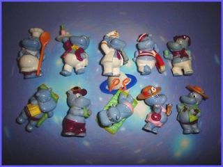 KINDER SURPRISE SET   HAPPY HIPPOS CRUISE 1992 FIGURES COLLECTIBLES 