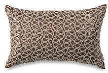 kas australia varenasi sequin paisley decorative pillow 