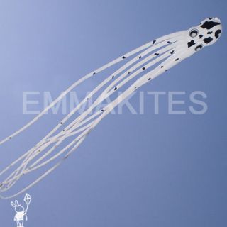   3D 75ft tube shaped parafoil Octopus Kite / Soft / Single Frameless