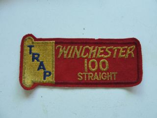 WINCHESTER 100 STRAIGHT,TRAP SHOOTING AWARD, OLD,VINTAGE GUN MAKER 