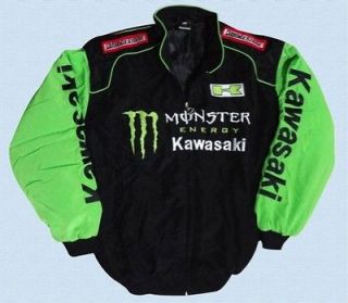 Kawasaki Crew Jacket Coat Motorbike Motorcycle Ninja Motor Sports 