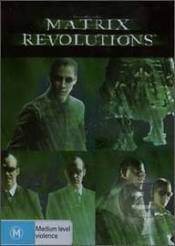 matrix revolutions keanu reeves dvd r4 new sealed from australia