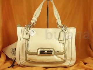 coach kristin spectator east west zip tote style 16810 nwt