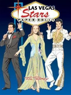 Las Vegas Stars Paper Dolls by Tom Tierney 2006, Paperback