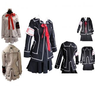 vampire knight cosplay costume yuki cross white black more options