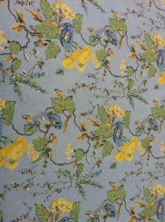 LAURA ASHLEY ENGLISH COUNTRY PRINT FLORAL UPHOLSTERY DRAPERY FABRIC 16 