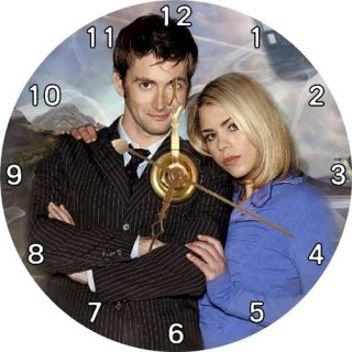 BRAND NEW Doctor Who Cast   David Tennant & Billie Piper CD Clock