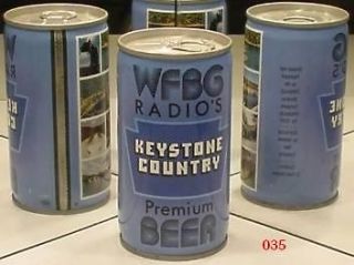 keystone country wfbg radio beer c s can pittsburgh 035 returns 