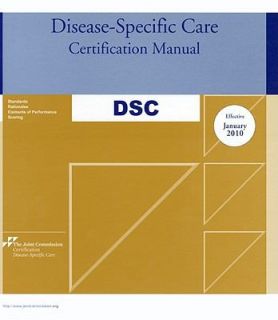 Disease Specific Care Certification Manu