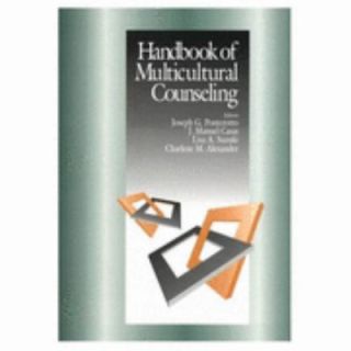   of Multicultural Counseling by J. Manuel Casas 1995, Paperback