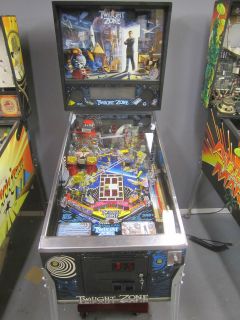 The Twilight Zone Pinball Machine Bally Arcade Refurbished Coin PIN TZ
