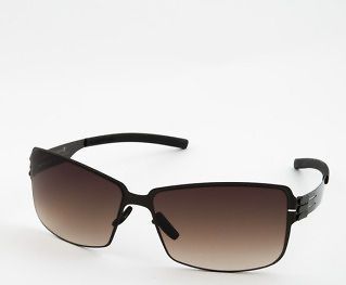 ic berlin sunglasses lana gun metal made in germay new from italy 