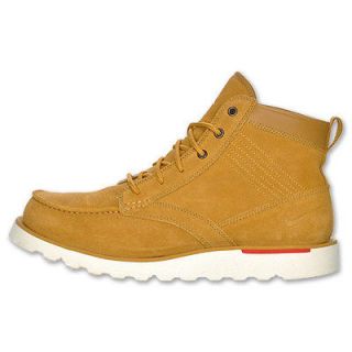 Mens Nike Kingman Leather Wheat/Challeng​e Red 525387 760 Sizes 7.5 