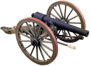American Civil War 10 Pound Parrott Gun Britains #31065 Great 
