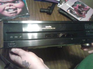 newly listed pioneer brand laser disc player 