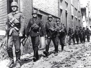 ww2 photo german troops in belgium wwii 1940 returns not