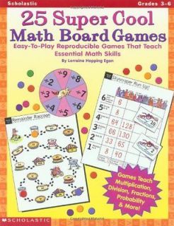 25 Super Cool Math Board Games Easy To Play Reproducible Games That 