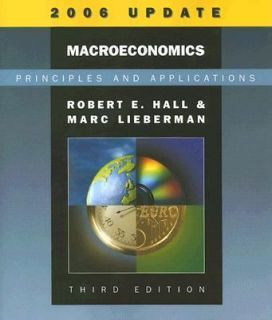 Macroeconomics Principles and Applications by Marc Lieberman and 