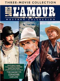 The Louis LAmour Western Collection The Sacketts Conagher Catlow DVD 