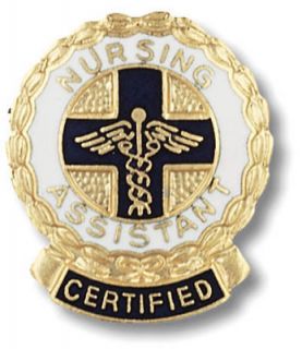 Certified Nursing Assistant Medical Nurse Lapel Pin NWT