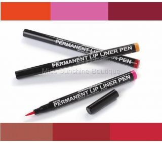 Stargazer Semi Permanent Lip Liner Pen Make up Orange, Pink, Red
