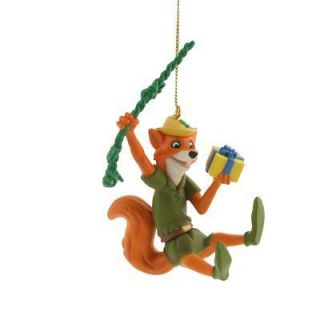 Disney Christmas Magic Grolier Tree Ornament Figurine Robin Hood 