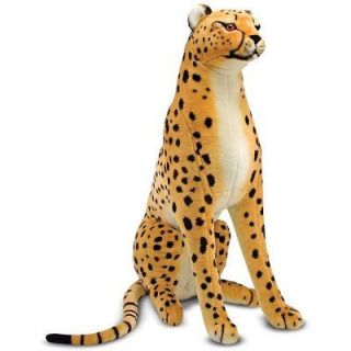 cheetah plush stuffed animal melissa doug 2128 expedited shipping 