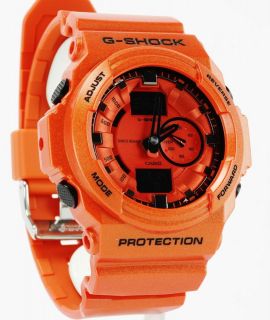   Metallic Red/Orange 3D X Large Digital Mens Sport Watch GA150A 4A