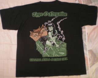 Type O Negative 1996 Vintage Little Miss Scare All Shirt XL life of 