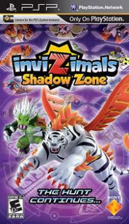 New Invizimals Shadow Zone Sony PSP Playstation Game Only Camera Sold 