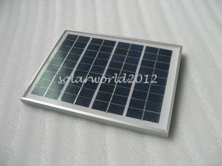 New 5W 12V poly solar panel, 5watt polycrystalline solar module, 5w 