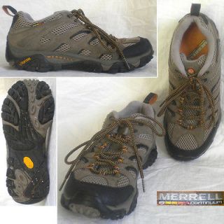 Merrell Continuum Moab Mens Shoes Sneakers Walnut Gray 7.5 / 41