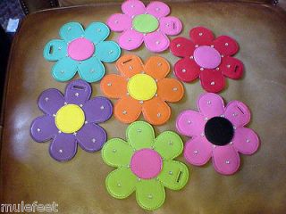 Any 2 Daisy Flower Snappy Tags to make your luggage or any bag 