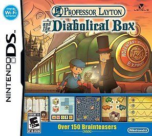 professor layton and the diabolical box nintendo ds 2009 brand new 
