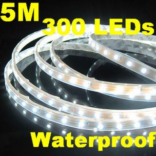   Waterproof SMD 3528 300 LED Strip Bar Light wall indoor cool White12V
