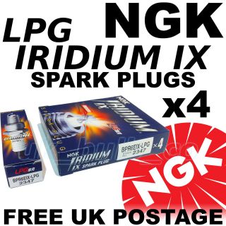   IRIDIUM IX LPG SPARK PLUGS TALBOT SUNBEAM 1.6 lt All models No. 2347