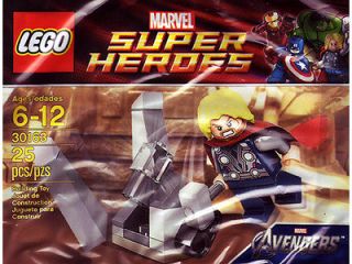 Thor and the Cosmic Cube LEGO DC Universe Super Heroes 30163 Set NEW 