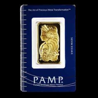 pamp suisse 1oz gold bullion bar  1745