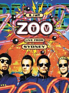 U2   Zoo TV Live From Sydney DVD, 2006, 2 Disc Set, Limited Edition 