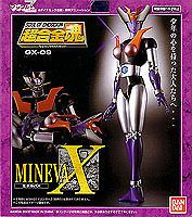 SOUL of Chogokin GX 09 MINERVA X # grendizer mazinger z GX 01R GX 02R 
