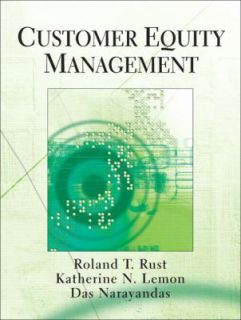 Customer Relationship Management by RUST 2004, Paperback